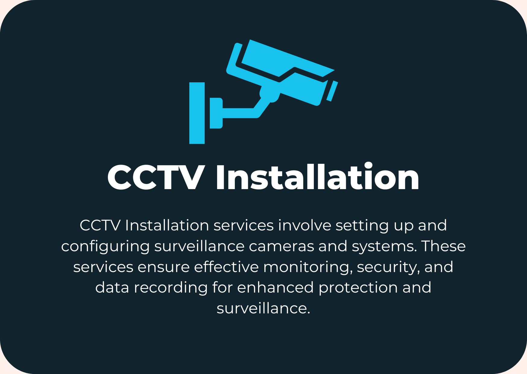 CCTV Installation